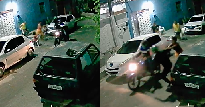 ‘Tu pensa que eu sou doida, é’: Ladrão leva apavoro de mulher que grita e corre atrás dele em Manaus; veja