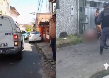 Homem ameaçado de morte é pego por pistoleiro em frente de UBS em Manaus e morto com 7 tiros