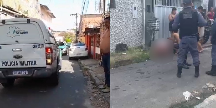 Homem ameaçado de morte é pego por pistoleiro em frente de UBS em Manaus e morto com 7 tiros