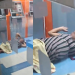 Mulher tranca porta de agência bancária de Manaus, dorme e revolta clientes: ‘Olha a cara da folgada’