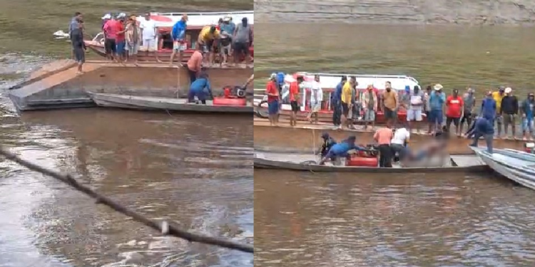 Vídeo mostra moradores ajudando a resgatar mortos de naufrágio no AM; duas pessoas seguem desaparecidas