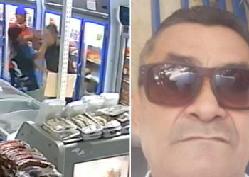 Vídeo mostra momento em que PM foi morto no mercadinho em Manaus