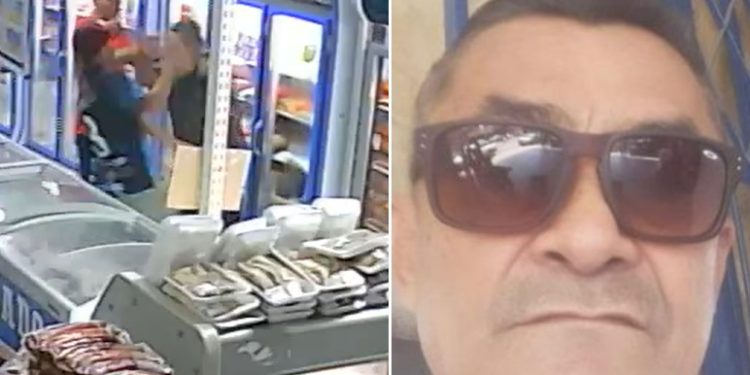 Vídeo mostra momento em que PM foi morto no mercadinho em Manaus