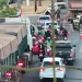 Carreta sai puxando gari de moto e ele morre arrastado e arrebent@do; colega sobreviveu