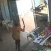 Vídeo: Comerciante reage a assalto e espanta ladrões usando facão