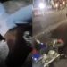 Acidente entre carro e moto na Cidade Nova deixa homem com as pernas quebradas; veja o vídeo