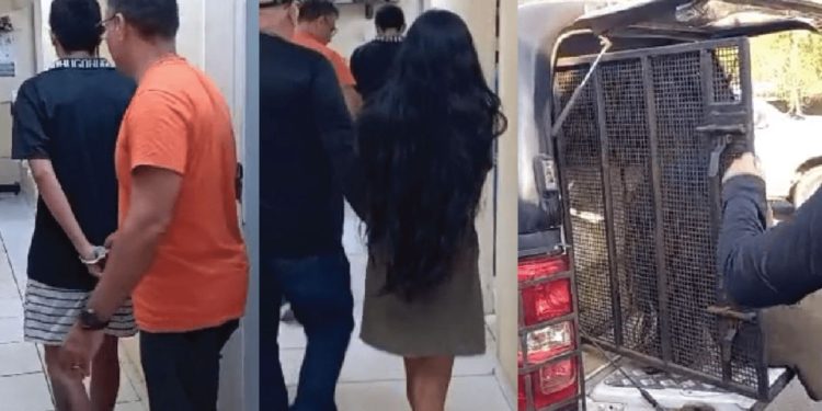 Casal é preso em Manaus por roubar casa no interior do AM e obrigar vítimas a fazerem pix