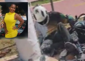 Motociclista de App que fez retorno irregular e matou diarista na Ponta Negra está em estado gravíssimo, diz médico