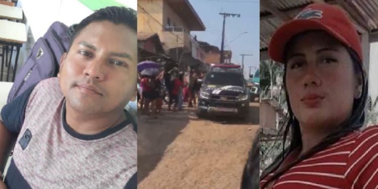 Vídeo mostra moradores batendo em viatura onde estava o homem que atirou no rosto de mulher em Beruri