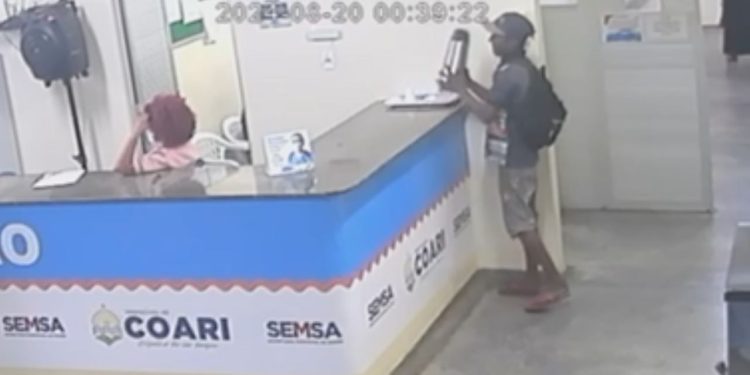 Guarda Municipal de Maués prende homem 'viciado' que furtou garrafa de café de hospital