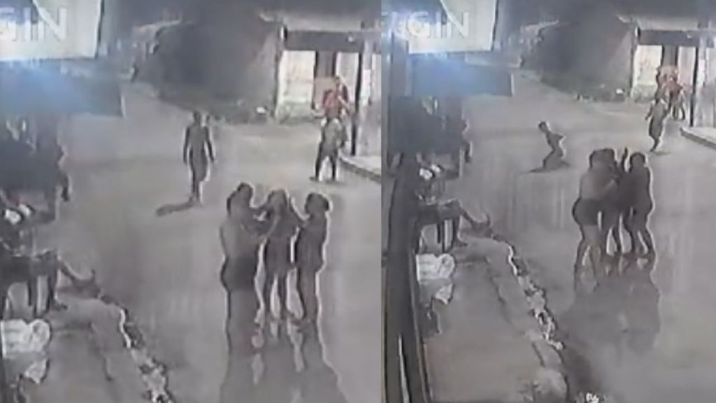 Vídeo mostra jovem sendo atingido por tiro enquanto caminhava no bairro Monte das Oliveiras