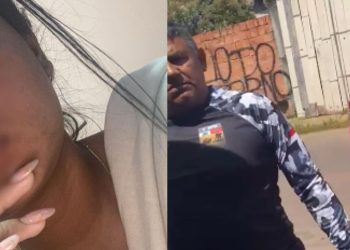 Vídeo: Mãe e filha acusam PM de agredi-las no município de Coari; ele já foi preso com drogas
