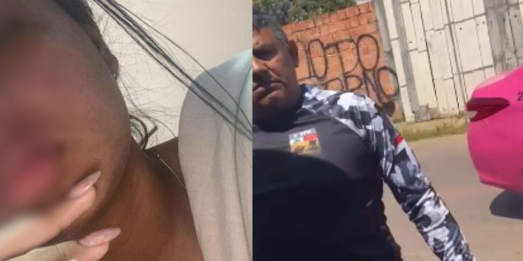 Vídeo: Mãe e filha acusam PM de agredi-las no município de Coari; ele já foi preso com drogas