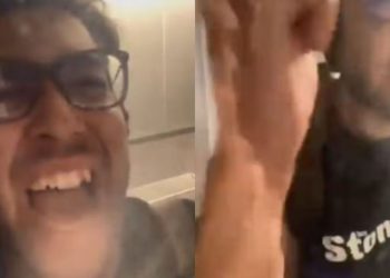 Após perder embarque na Colômbia, homem é filmado dando chutes em avião; veja o vídeo