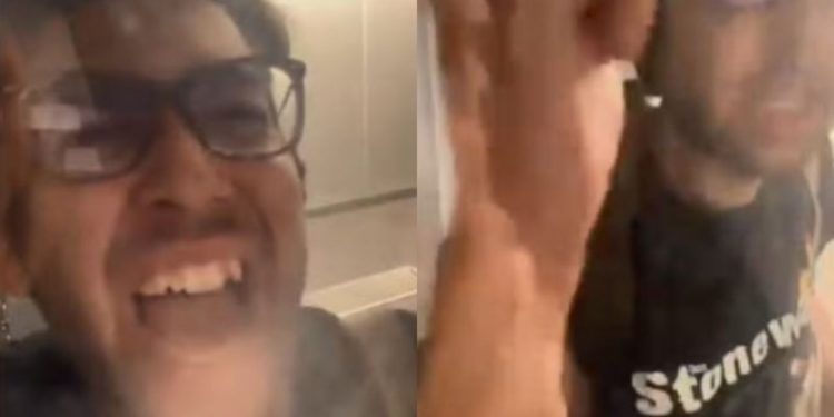 Após perder embarque na Colômbia, homem é filmado dando chutes em avião; veja o vídeo