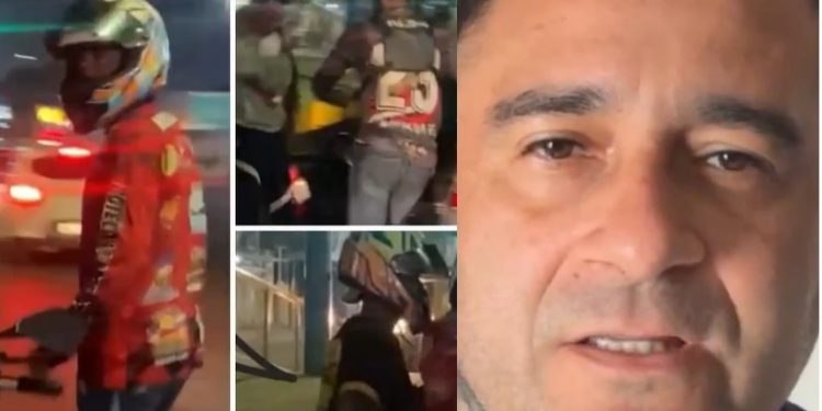 Vídeo: sargento da PM ameaça motoqueiros que mataram motorista em Manaus: ‘melhor se entregar’