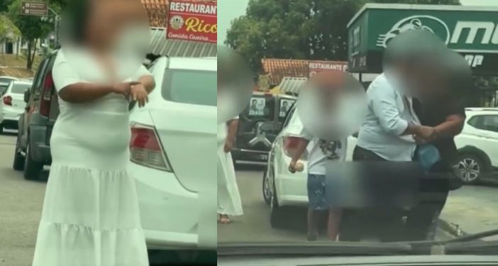 ‘Ele não te quer’: ex invade casamento para arrancar noivo da rival em Manaus; veja o vídeo