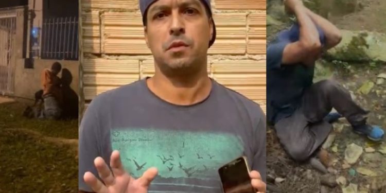 Vídeo: traficantes dão “carinho” e fazem homem pedir perdão por mandar cão lamber o sac0 dele