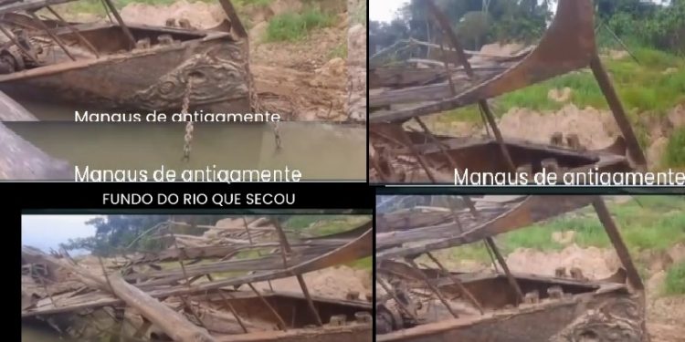 Vídeo: Rio Amazonas seca e barco naufragado há décadas reaparece: ‘nunca tinha visto’