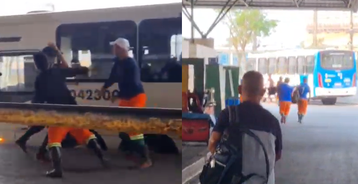 Vídeos: Servidor da Prefeitura de Manaus leva f@cad@ em tentativa de assalto no T3