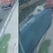 Vídeo forte: veja o exato momento em que a carreta esmaga carro em Manaus