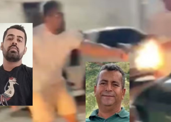 Vídeo: PM com r@iva do ex-sogro o mata com seis tiros na frente de toda família