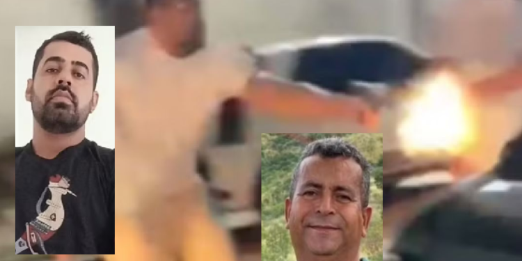 Vídeo: PM com r@iva do ex-sogro o mata com seis tiros na frente de toda família