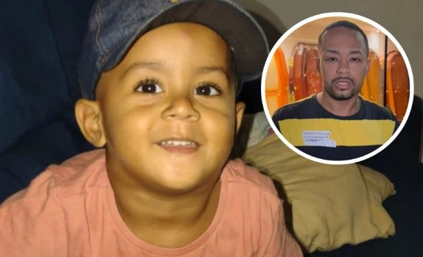 Pai sepulta filho de 4 anos mort0 pelo padrasto e chora: ‘infelizmente, partiu’