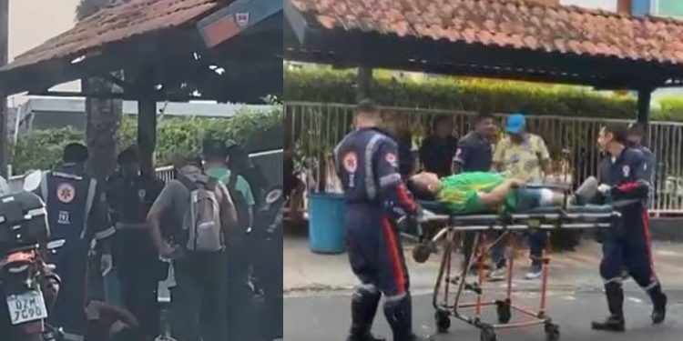 Vídeo: polícia caça pistoleiros que deixaram quatro feridos em Manaus agora à tarde