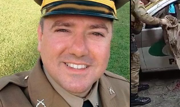 Vídeo: policial militar é desarmado e morto dentro da viatura no Centro