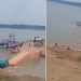Vídeo: caminhão cai da balsa e afunda no interior do Amazonas