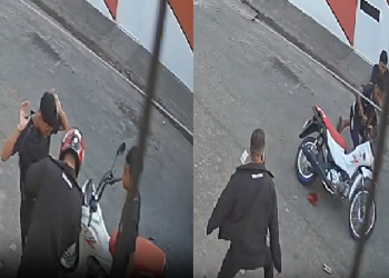 Vídeo: Sem saber, homem vai assaltar ladrão e acaba roubado por ele e o próprio comparsa