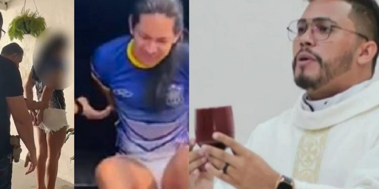 Vídeo: para cometer estupr0s na paróquia, padre do Amazonas contratou travesti