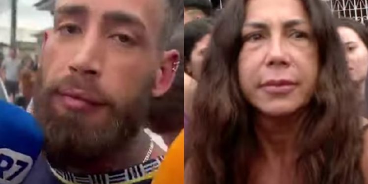 Cleusimar Cardoso e o filho, Ademar, voltam atrás e serão entrevistados por Roberto Cabrini