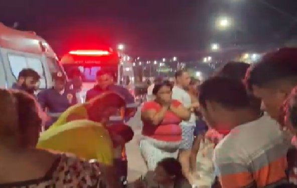 Polícia acredita que motorista de app dormiu ao volante e m@t0u idoso que estava com neto de 1 ano em Manaus