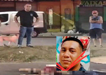 Veja vídeo de homem que estava no ‘Adega Nosso Bar’, em Manaus, e foi m0rt0 a t1r0s