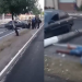 Vídeo: Carro descontrolado derruba poste e condutor fica ferido na Constantino Nery