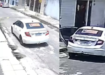 Vídeo mostra homem com carro tentando seque$trar garota na Cidade Nova 5; veja