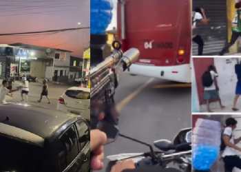 PM faz alerta sobre jovens usando armas de brinquedo em Manaus e atacando pessoas; veja