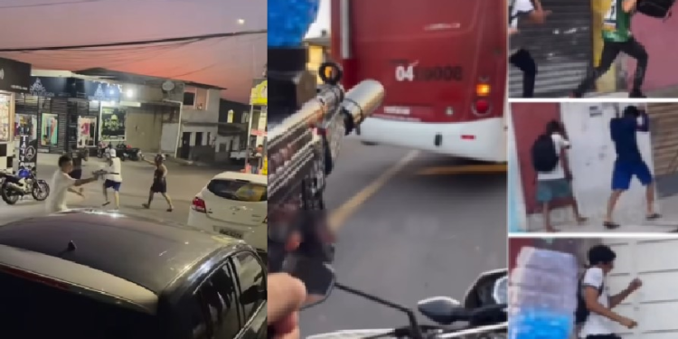PM faz alerta sobre jovens usando armas de brinquedo em Manaus e atacando pessoas; veja