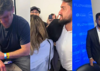 Vídeo: Pablo Marçal é expulso de debate e assessor dele dá soco em marqueteiro de Nunes