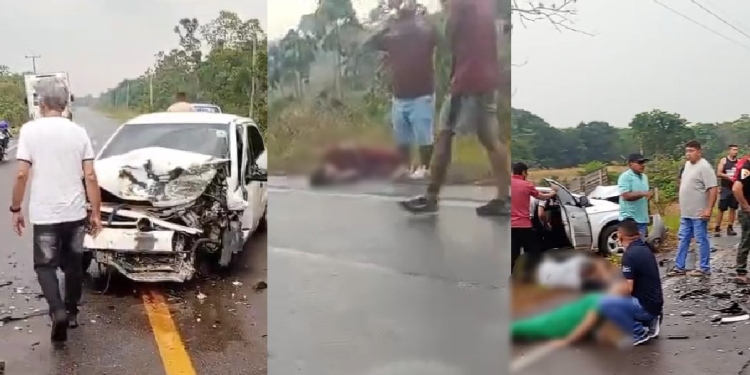 Vídeos: Duas pessoas morr3m e outras ficam ferid@s em acidente na BR-319