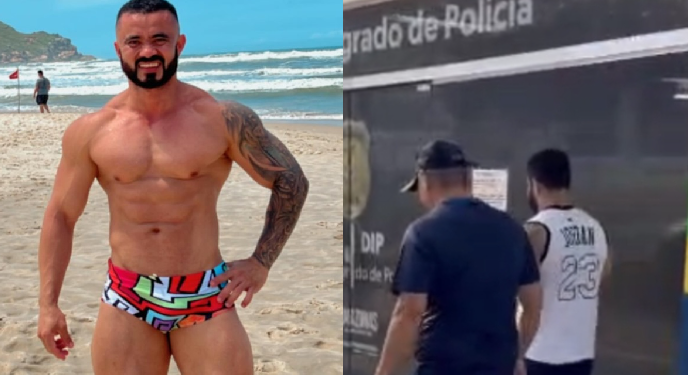 Polícia prendeu personal trainer por e$tupr0 após câmeras filmarem carro dele na Cidade Nova