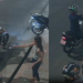 Vídeo mostra dupla assaltando jovens que voltavam para casa no Novo Aleixo; veja