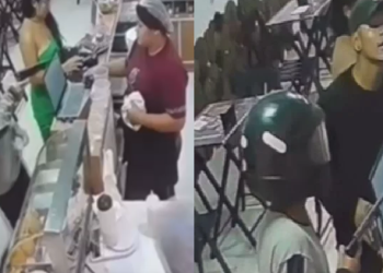 Dupla assalta sorveteria em Tefé aterr0rizando vítimas: ‘Sensação de impotência’; veja