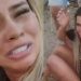 Vídeo: mulher paquera traficante casado e leva corretivo com mangueira