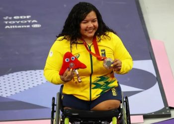 Amazonense de Tefé ganha bronze nas Paraolimpíadas de Paris