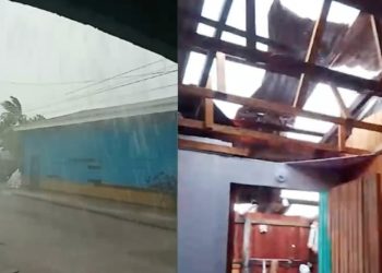 Temporal destelha casa e leva destruição a Manacapuru