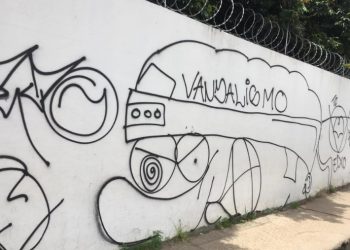 Homem é condenado por pichar muro de escola Municipal em Manaus