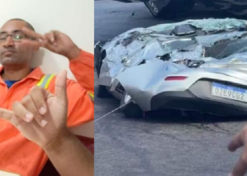 Amigos e família se despedem do ex-marinheiro m0rt0 em acidente com carreta em Manaus